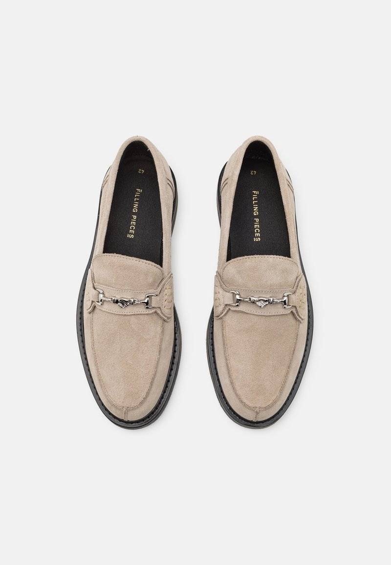 Filling Pieces Filling Pieces LOAFER UNISEX - Slip-ons - taupe Super Rabatt