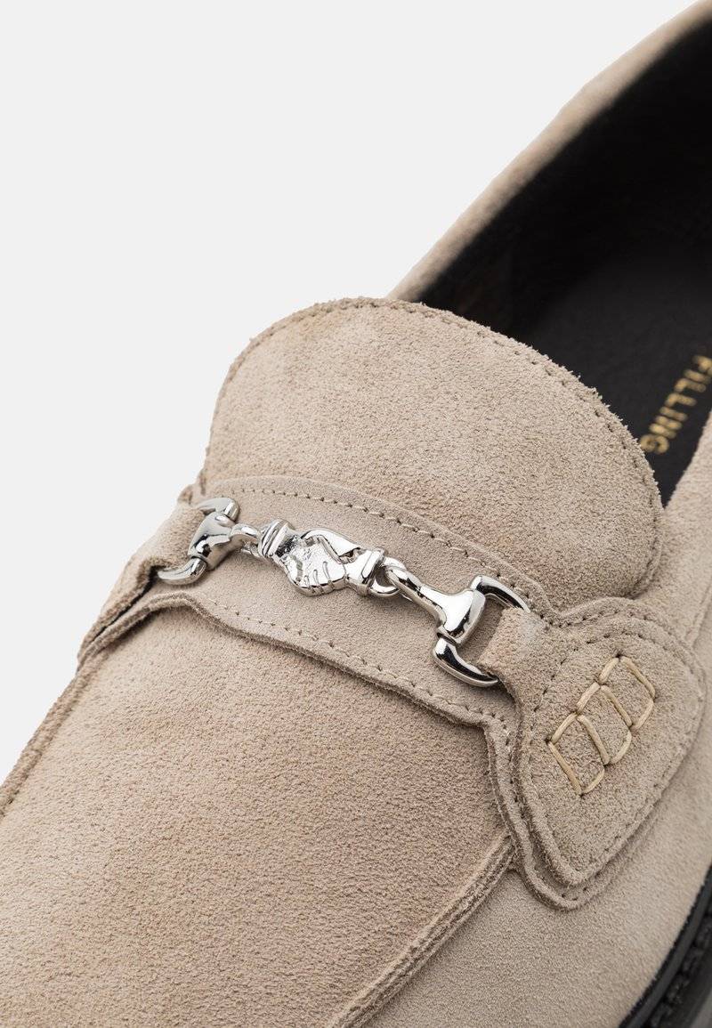 Filling Pieces Filling Pieces LOAFER UNISEX - Slip-ons - taupe Super Rabatt