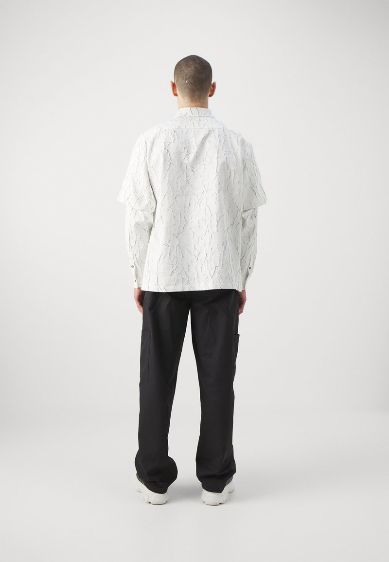 Han Kjøbenhavn Han Kjøbenhavn WRINKLE TWO LAYERED UNISEX - Shirt - white Kostenloser Versand international