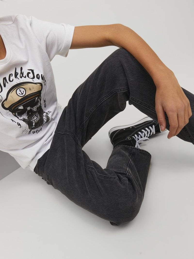 Jack & Jones Junior Jack & Jones Junior JJICHRIS JJORIGINAL - Relaxed fit jeans - black denim Meist gekauft