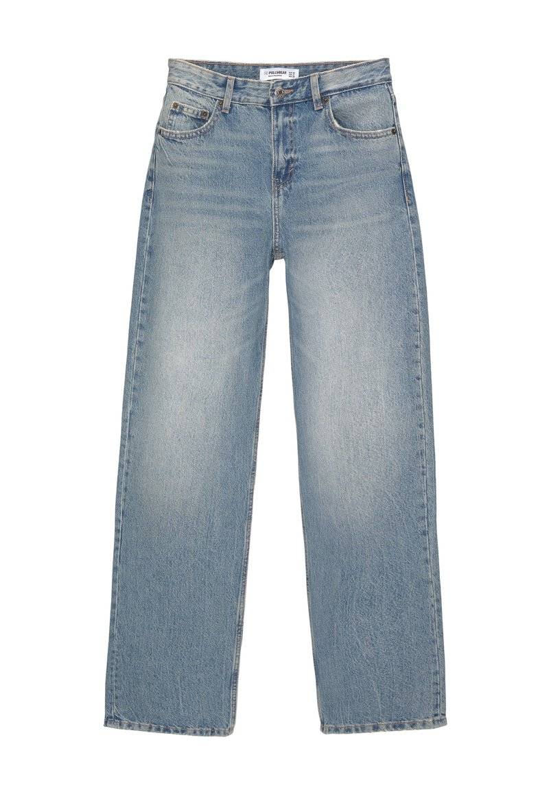 PULL&BEAR PULL&BEAR MID - Straight leg jeans - stone blue denim Blitzverkäufe