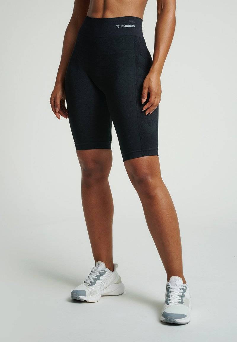 Hummel Hummel SEAMLESS CYCLING - Leggings - black melange Weihnachtsangebot