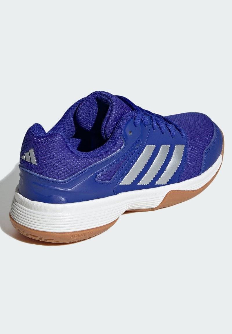 adidas Performance adidas Performance SPEEDCOURT INDOOR KIDS - Stability running shoes - lucid blue silver metallic gum Osterangebot