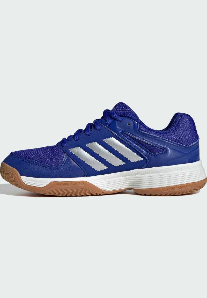 adidas Performance adidas Performance SPEEDCOURT INDOOR KIDS - Stability running shoes - lucid blue silver metallic gum Osterangebot