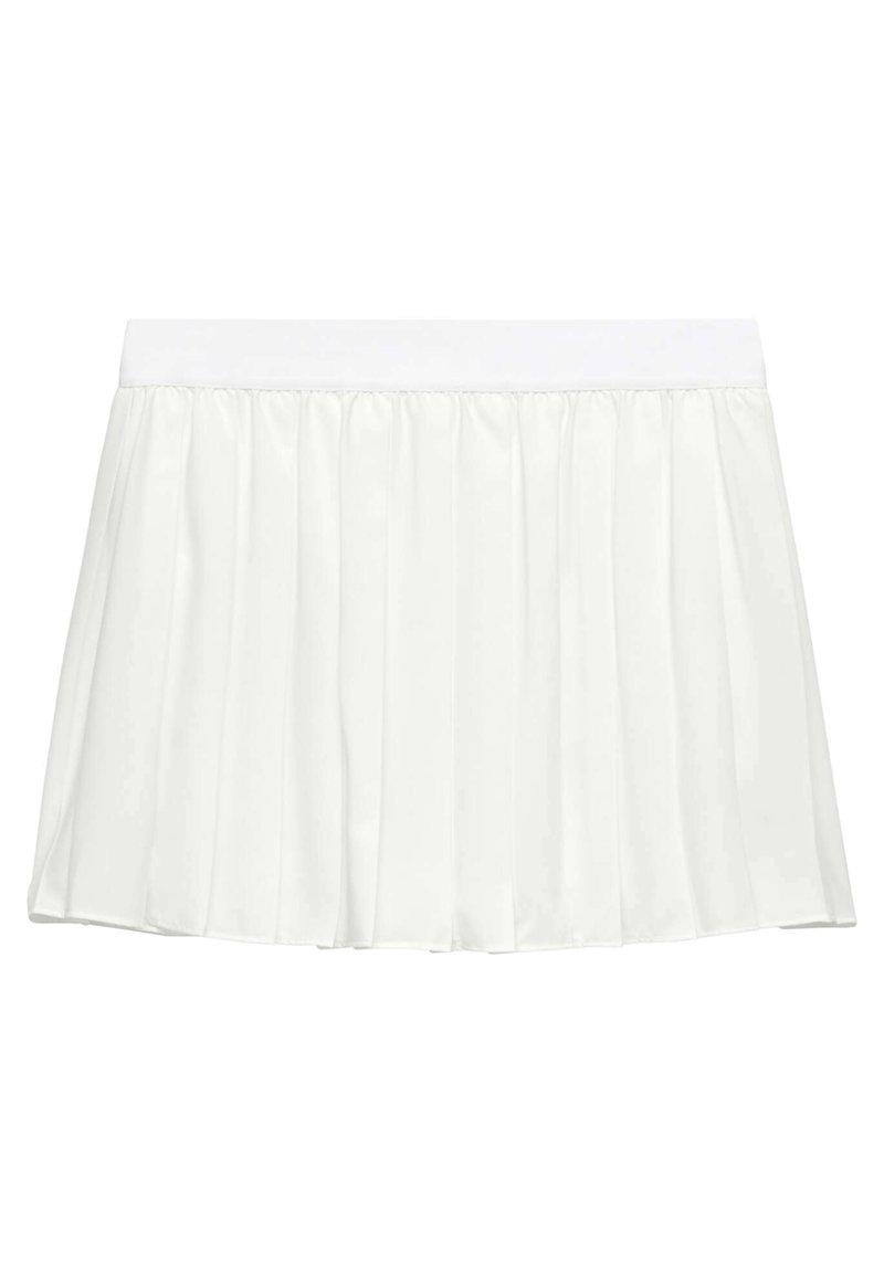 OYSHO OYSHO PLEATED COMPRESSIVE - Sports skirt - white Tägliche Deals