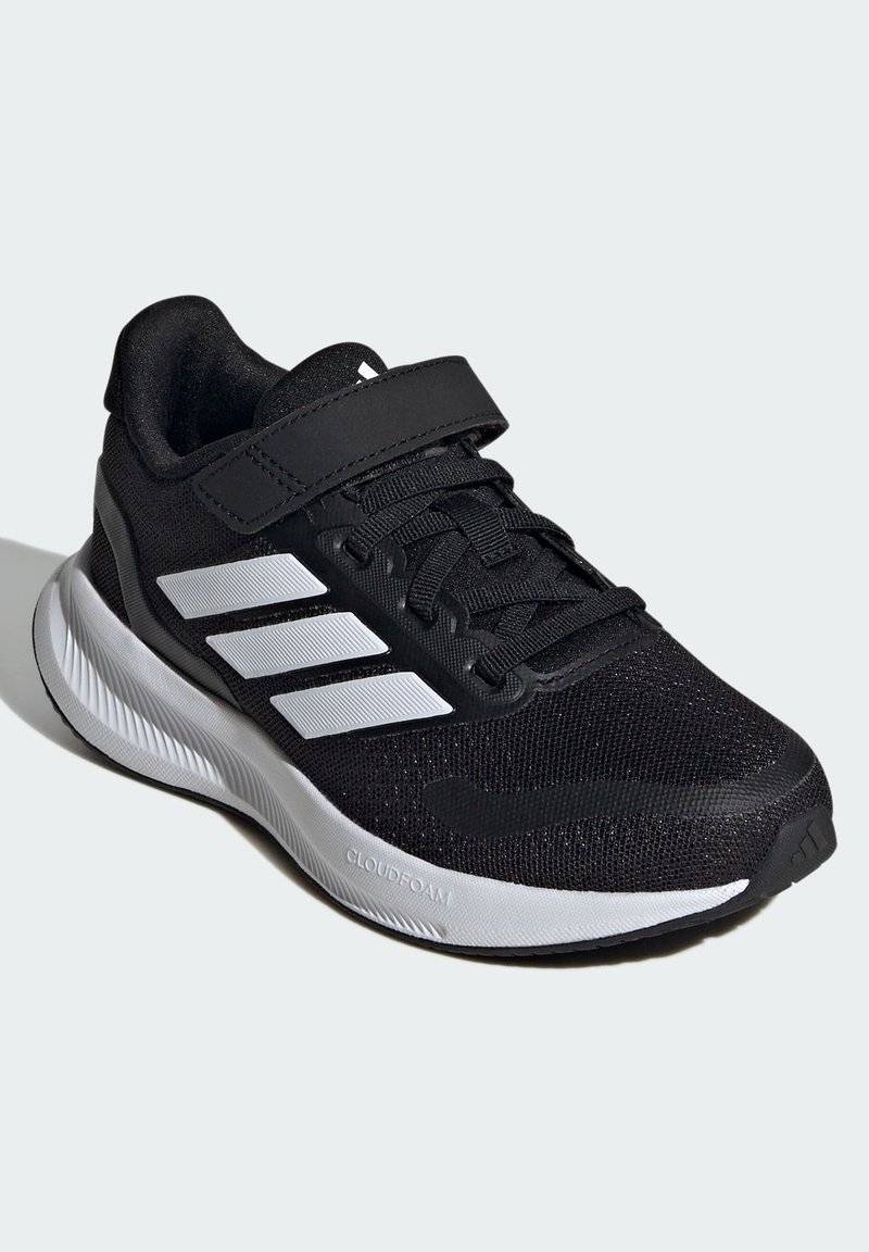 adidas Performance adidas Performance RUNFALCON 5 UNISEX - Neutral running shoes - core black cloud white cloud white zollfrei