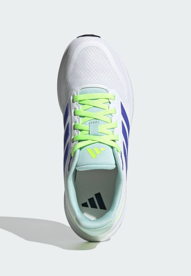 adidas Performance adidas Performance FALCON 5 KIDS - Neutral running shoes - cloud white blue lucid lemon 2025