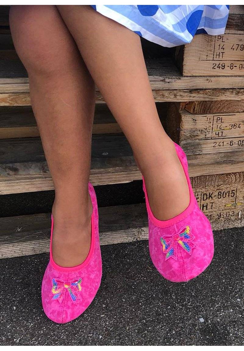 Beck Beck GYMNASTIK SCHLEIFCHEN - Ballet pumps - pink Limitierter Zeitrabatt