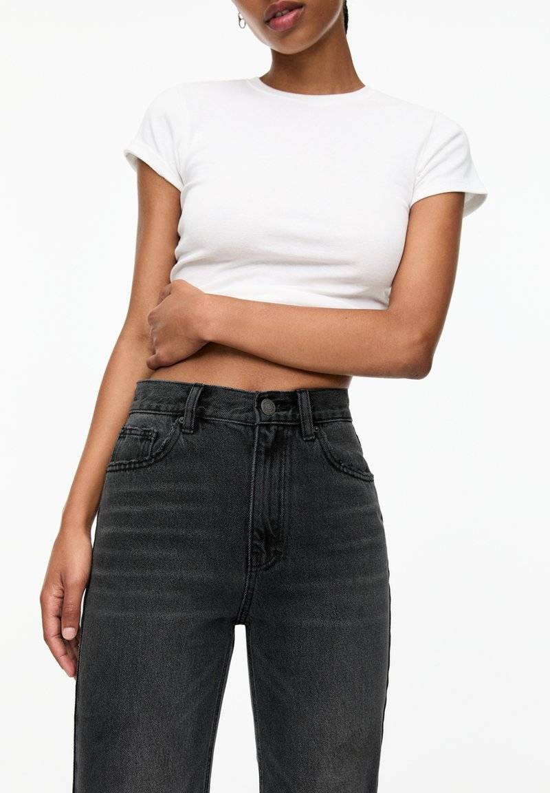 PULL&BEAR PULL&BEAR MOM - Slim fit jeans - dark grey 2025