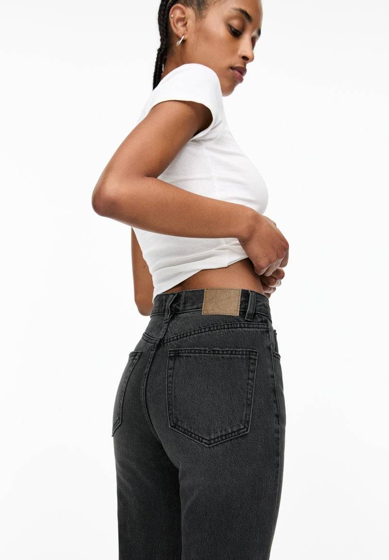 PULL&BEAR PULL&BEAR MOM - Slim fit jeans - dark grey 2025