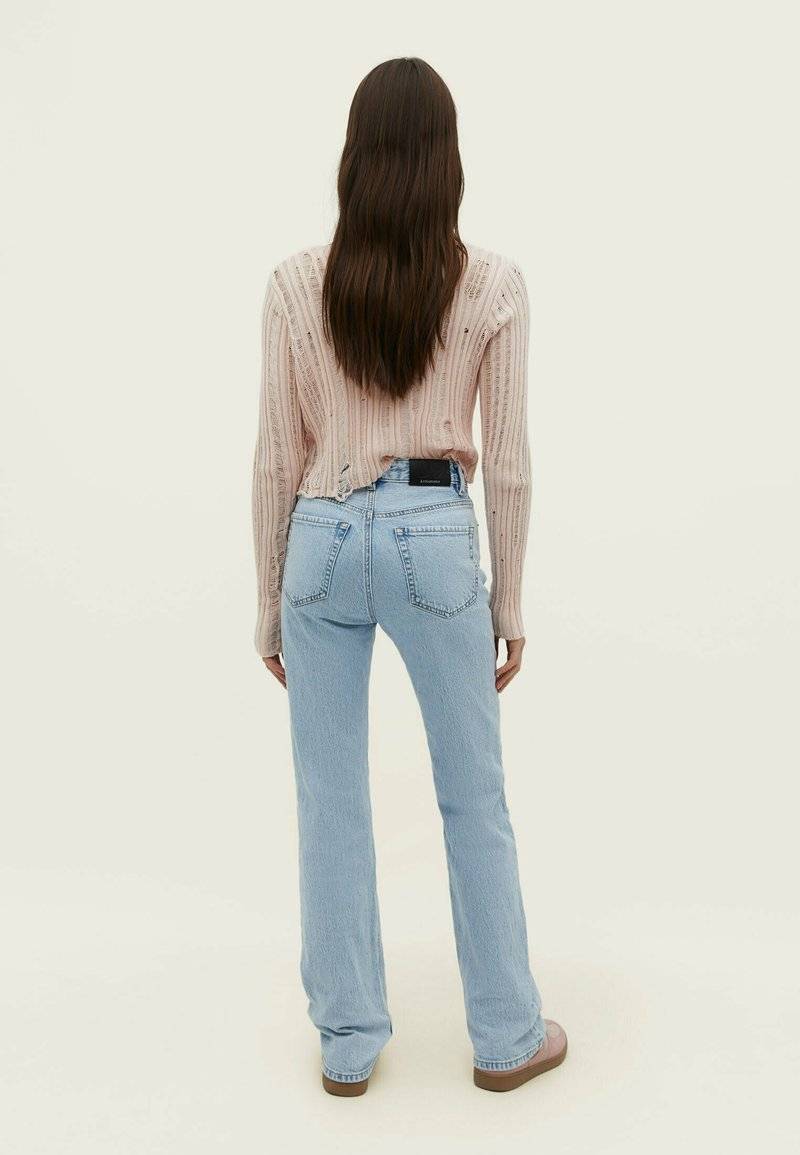 Stradivarius Stradivarius VINTAGE - Straight leg jeans - blue denim Online