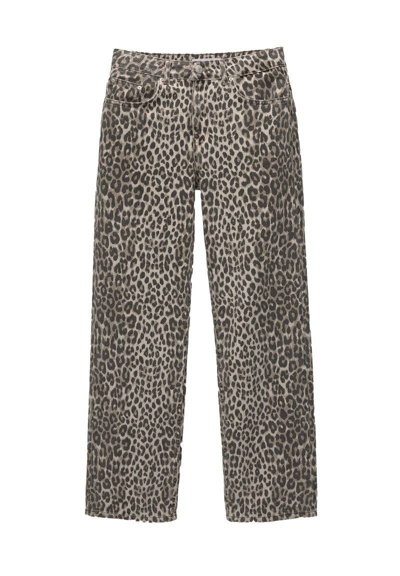 PULL&BEAR PULL&BEAR Trousers - brown Verkauf