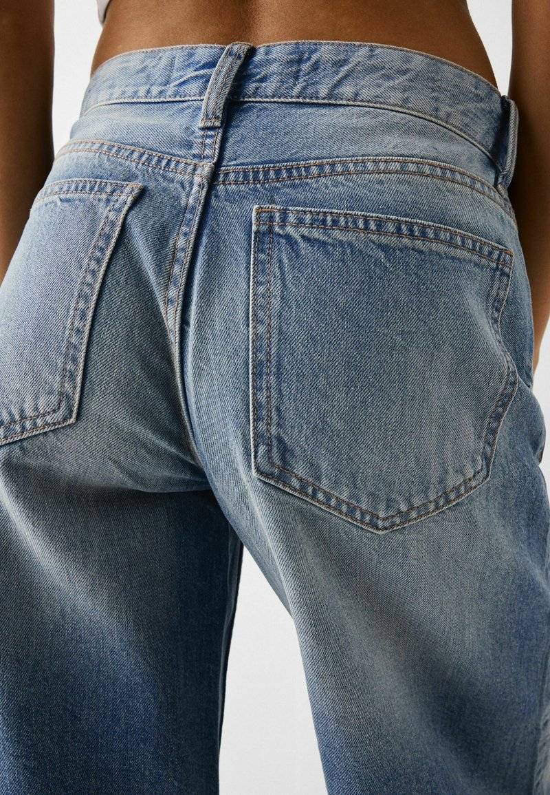Bershka Bershka WIDE-LEG - Relaxed fit jeans Hotsell