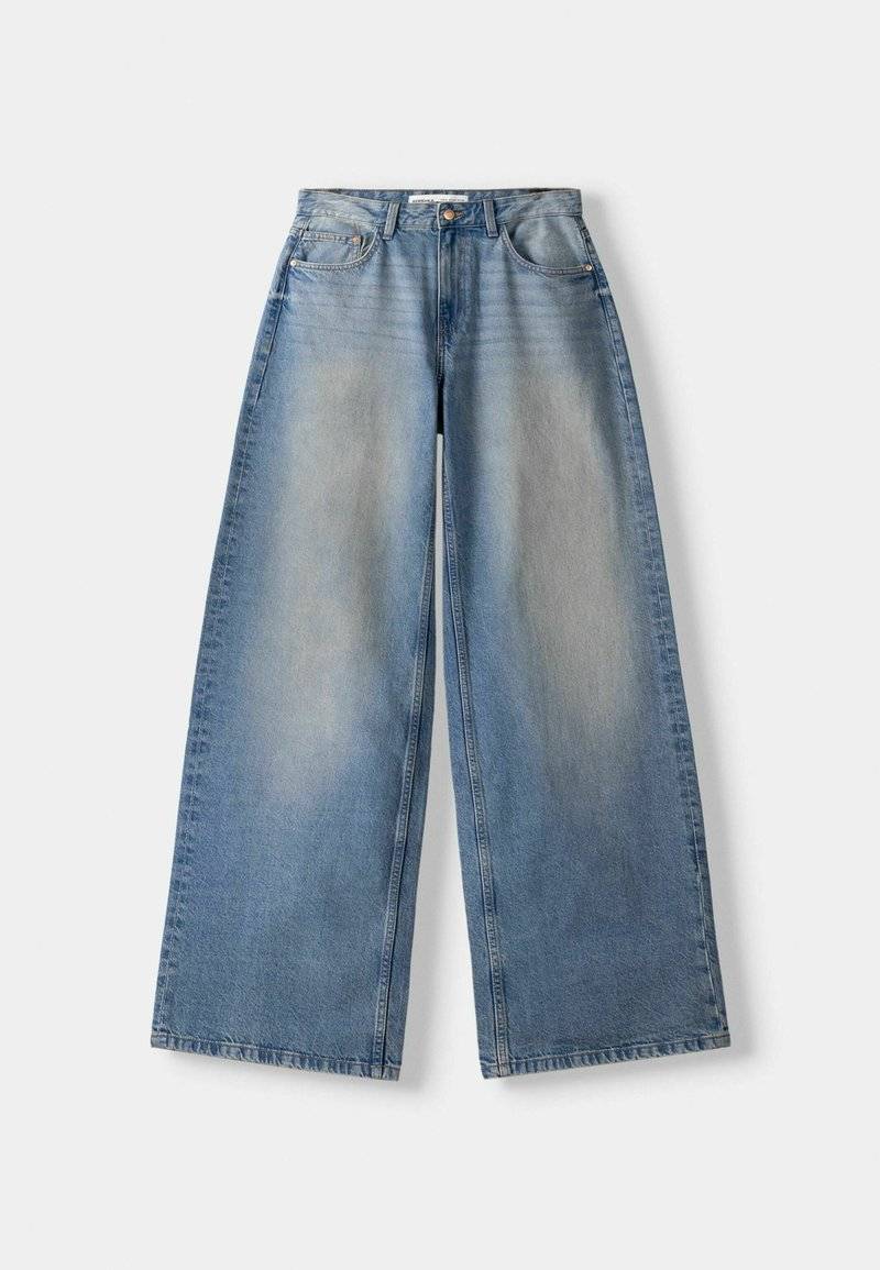 Bershka Bershka WIDE-LEG - Relaxed fit jeans Hotsell
