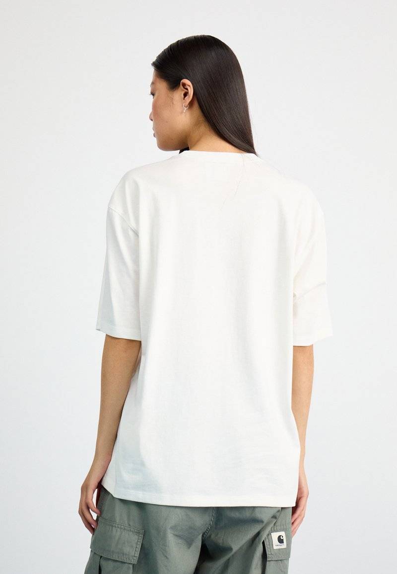 adidas Originals adidas Originals ESSENTIALS BOYFRIEND - Basic T-shirt - cloud white Limitierter Zeitrabatt