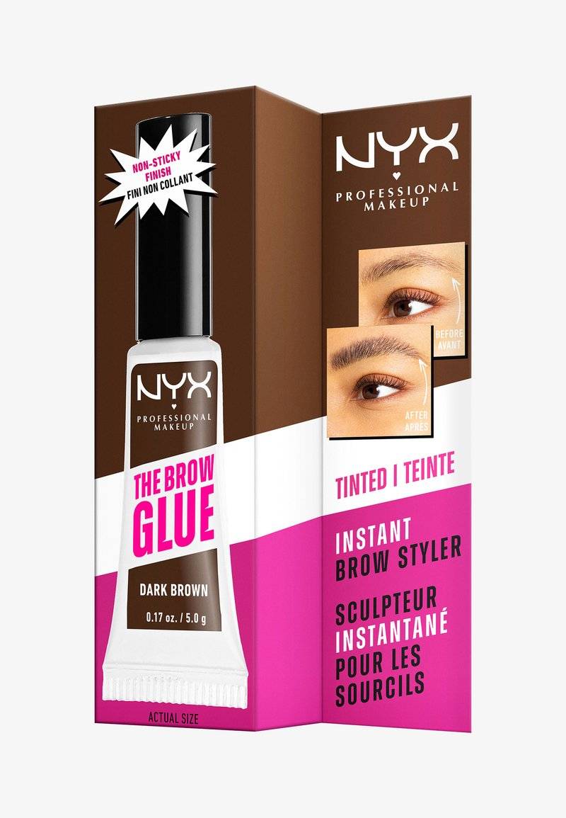 NYX Professional Makeup NYX Professional Makeup THE BROW GLUE INSTANT STYLER - Eyebrow gel - Cool Brown Vatertagsangebot