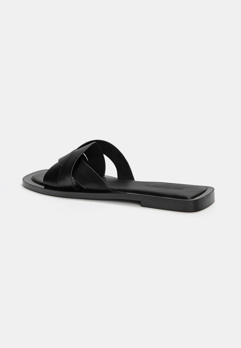 PULL&BEAR PULL&BEAR CRISSCROSS - Mules - black Letzter Tag