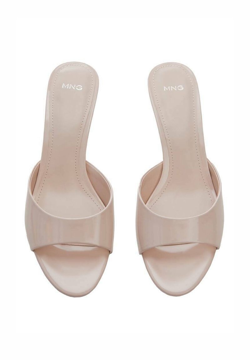 Mango Mango LOW - Heeled mules - nude Zeitbegrenzte Promotion