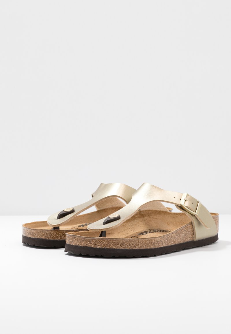Birkenstock Birkenstock GIZEH BF REGULAR - Slippers - gold Bis zu 50% Rabatt