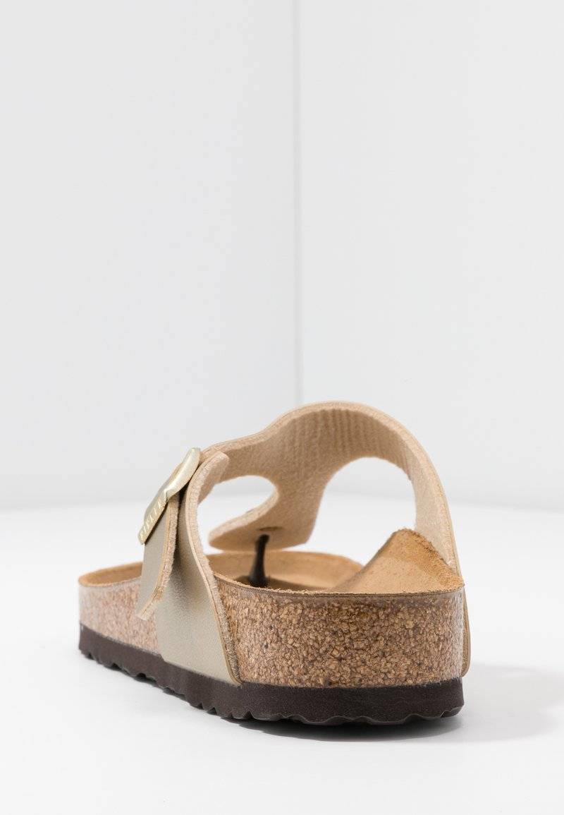 Birkenstock Birkenstock GIZEH BF REGULAR - Slippers - gold Bis zu 50% Rabatt