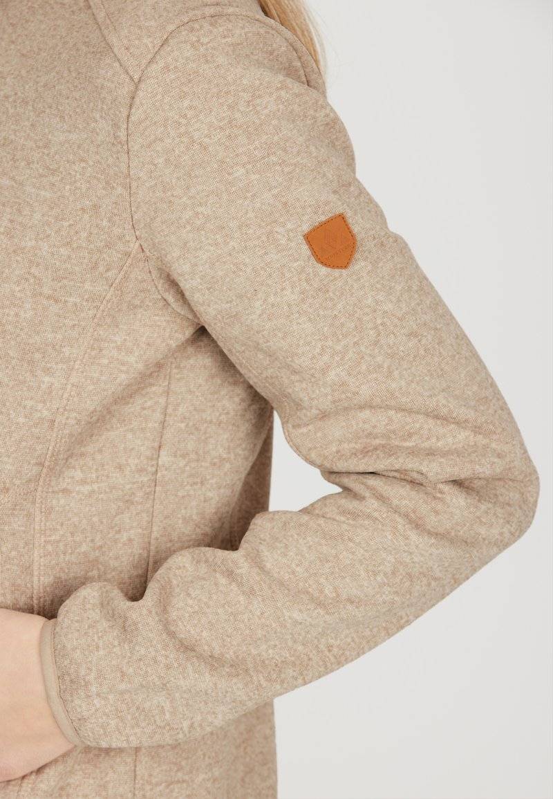 Whistler Whistler SAMANI - Fleece jacket - oatmeal 50% Rabatt mit kostenlosem Versand