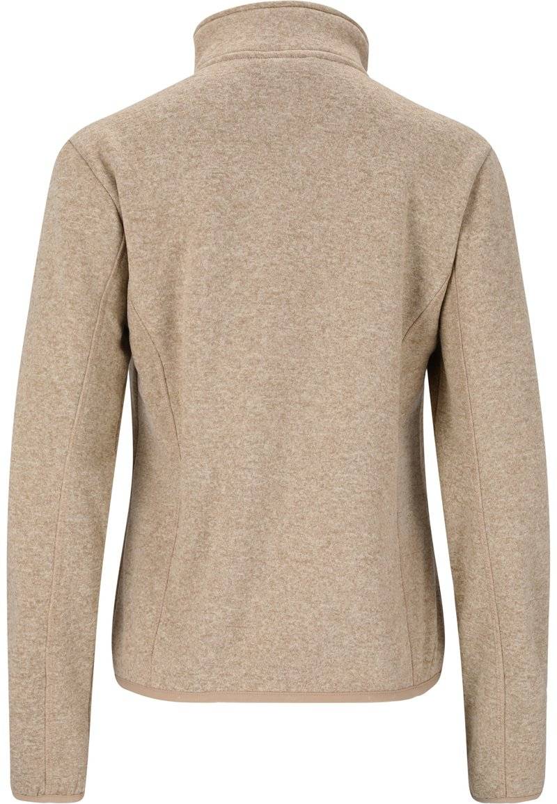 Whistler Whistler SAMANI - Fleece jacket - oatmeal 50% Rabatt mit kostenlosem Versand