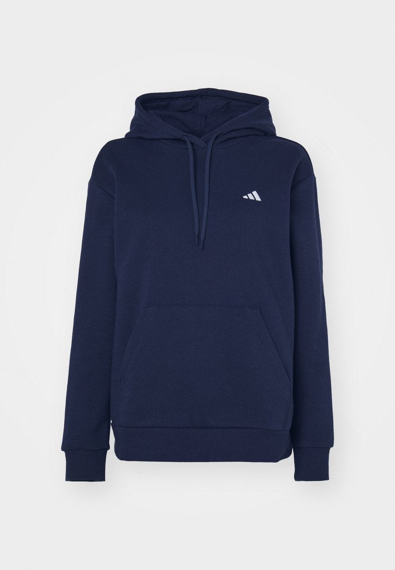adidas Sportswear adidas Sportswear ESSENTIALS SMALL LOGO FEEL COZY HOODIE - Hoodie - legend ink Fabrikladen