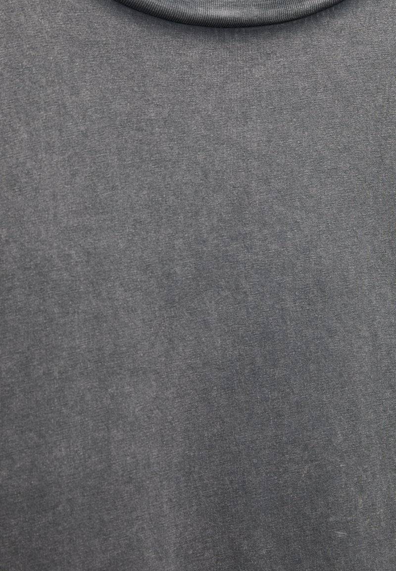 PULL&BEAR PULL&BEAR SHORT SLEEVE - Basic T-shirt - dark grey Begrenztes Angebot