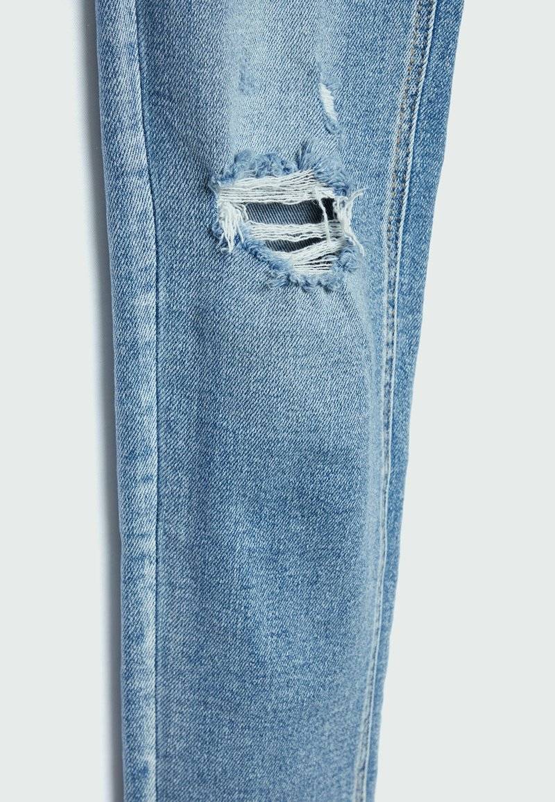 Stradivarius Stradivarius Jeans Skinny Fit - neon blue Saisonschlussverkauf