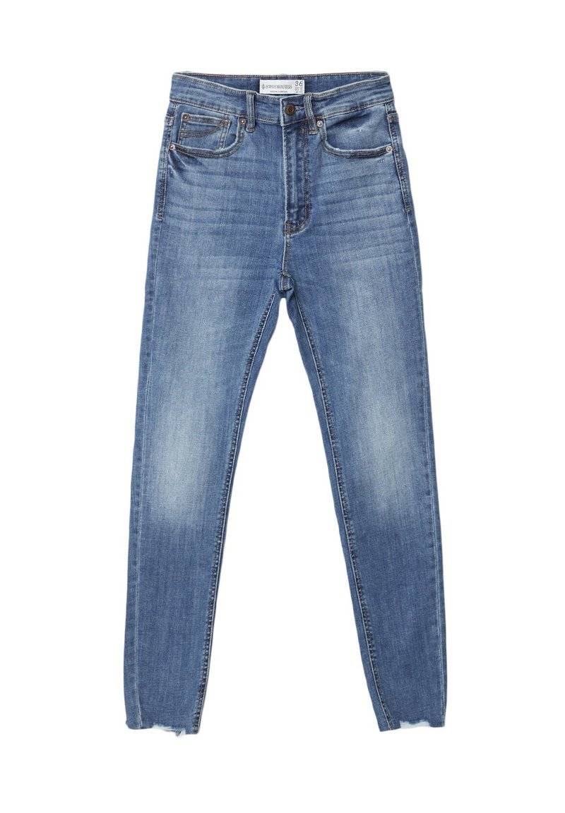 Stradivarius Stradivarius Jeans Skinny Fit - blue denim Lagerräumung