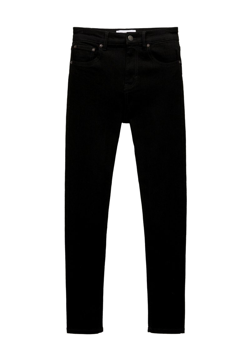 PULL&BEAR PULL&BEAR MID-RISE - Jeans Skinny Fit - black Neueste Mode