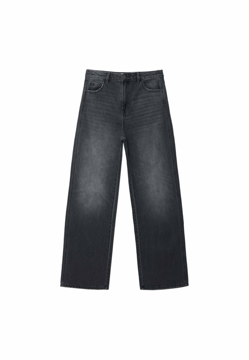 Stradivarius Stradivarius BAGGY JEANS 07356280 - Relaxed fit jeans - dark grey Online Outlet