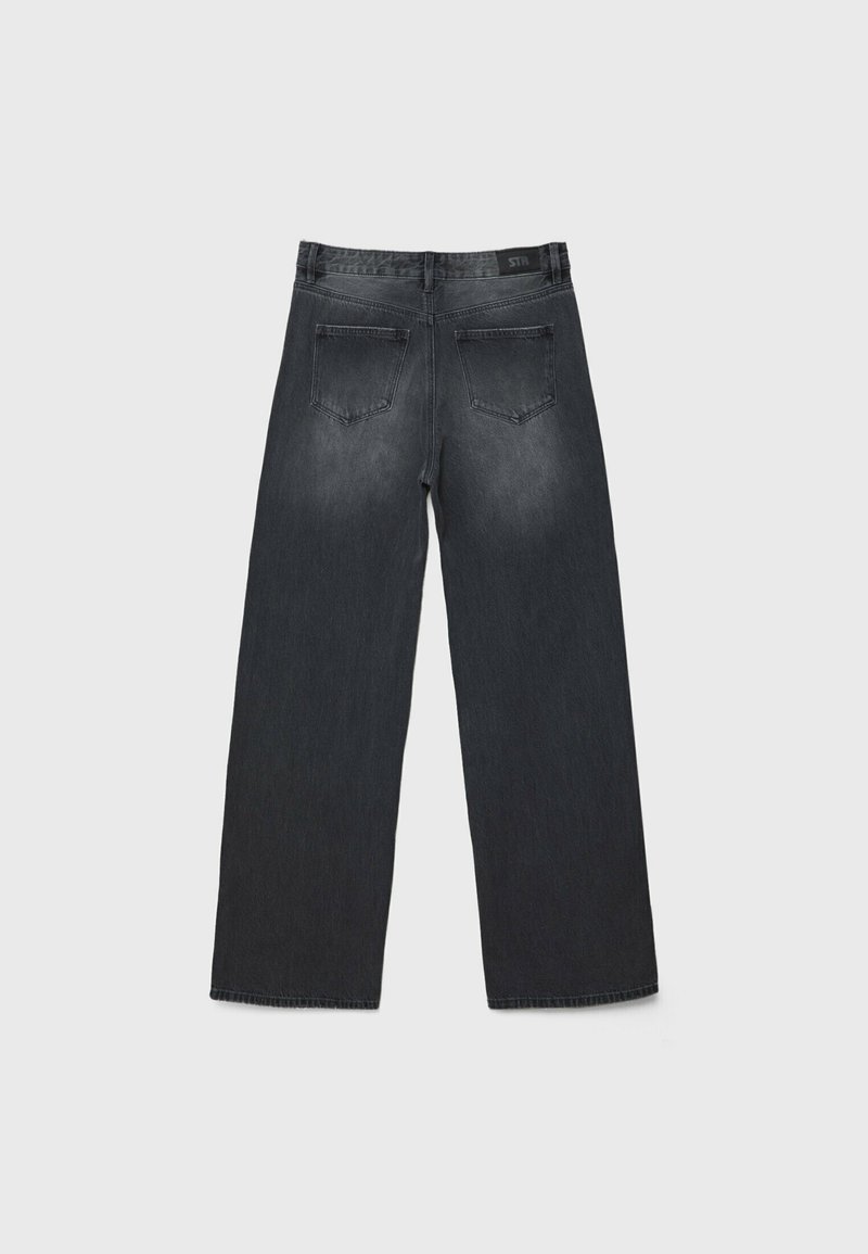 Stradivarius Stradivarius BAGGY JEANS 07356280 - Relaxed fit jeans - dark grey Online Outlet