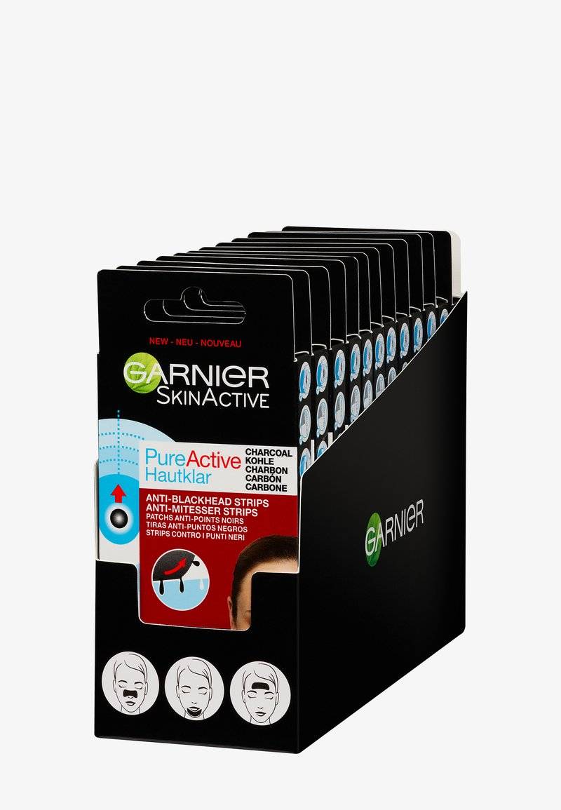Garnier Garnier SKIN CLEAR CHARCOAL NOSE STRIPS - Face mask Bis zu 60% Rabatt