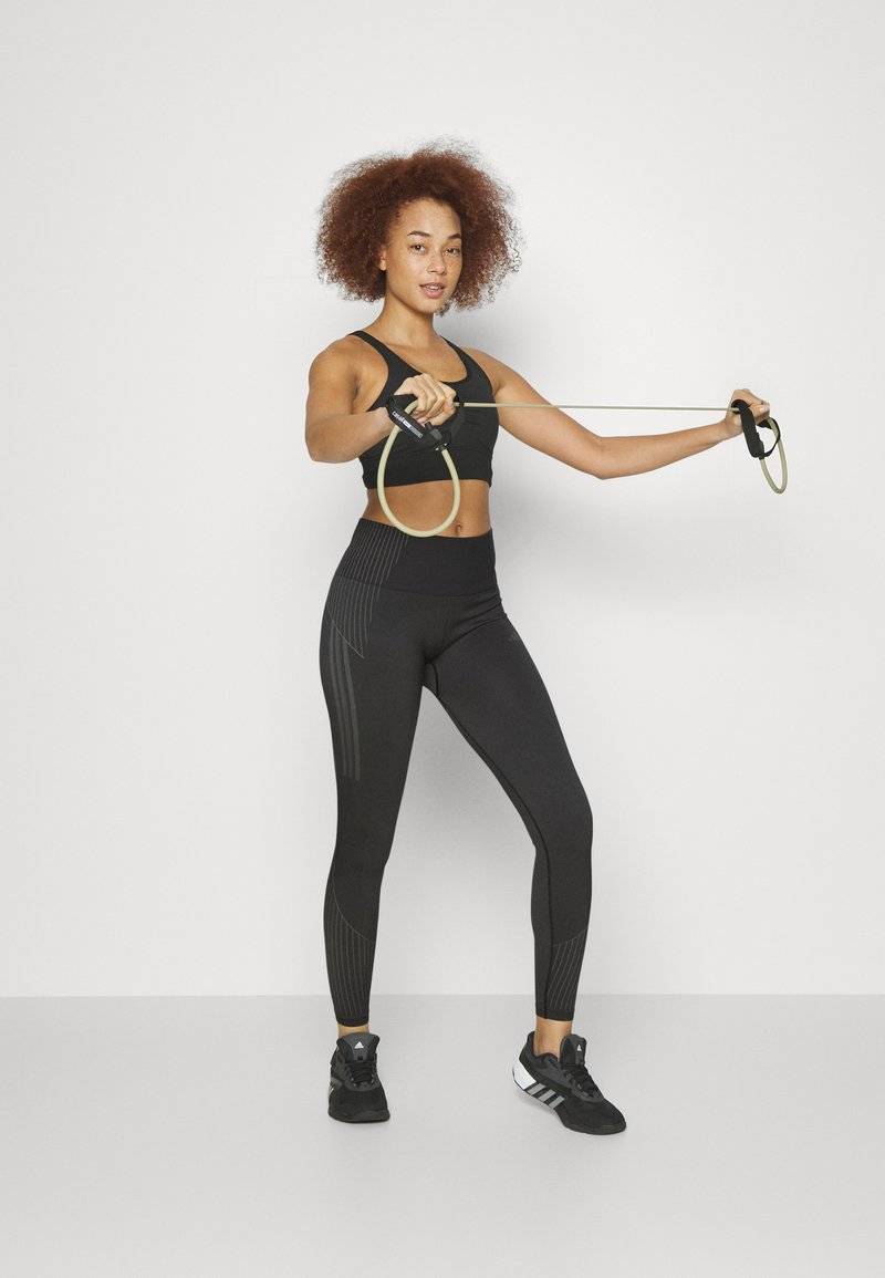 adidas Performance adidas Performance SEAMLESS BRANDED 7/8 - Leggings - black Discount Store für neue Produkte
