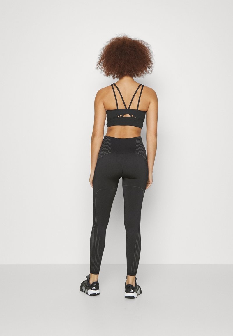 adidas Performance adidas Performance SEAMLESS BRANDED 7/8 - Leggings - black Discount Store für neue Produkte