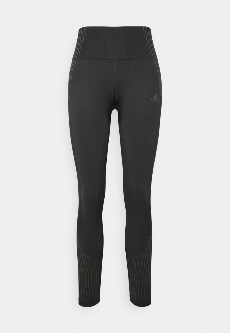 adidas Performance adidas Performance SEAMLESS BRANDED 7/8 - Leggings - black Discount Store für neue Produkte