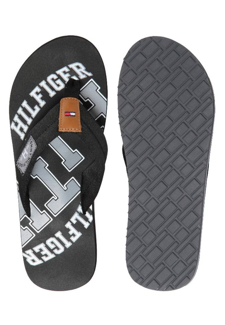 Tommy Hilfiger Tommy Hilfiger HERREN - T-bar sandals - black Speichern exportieren