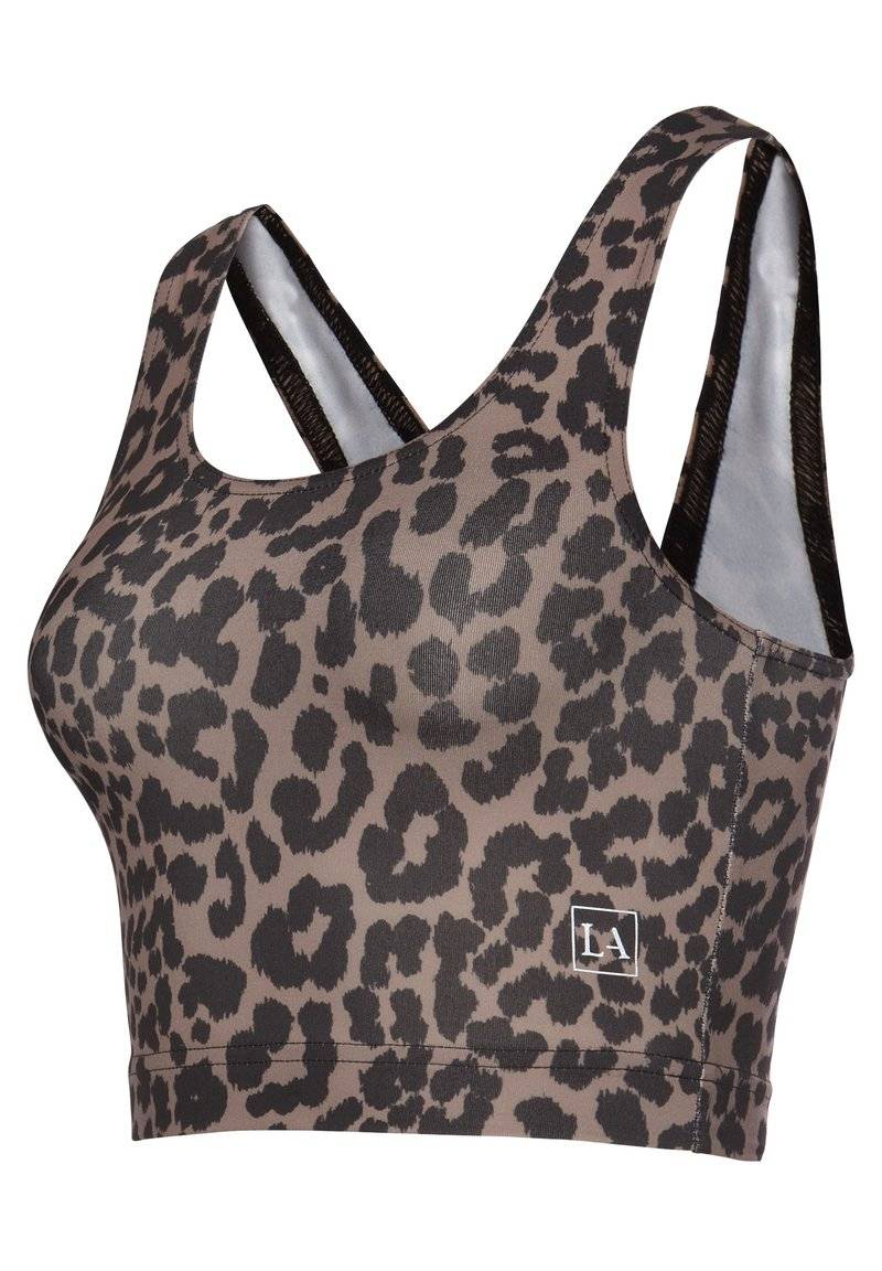 LASCANA Active LASCANA Active ACTIVE - Top - nougat leo Schlussverkauf