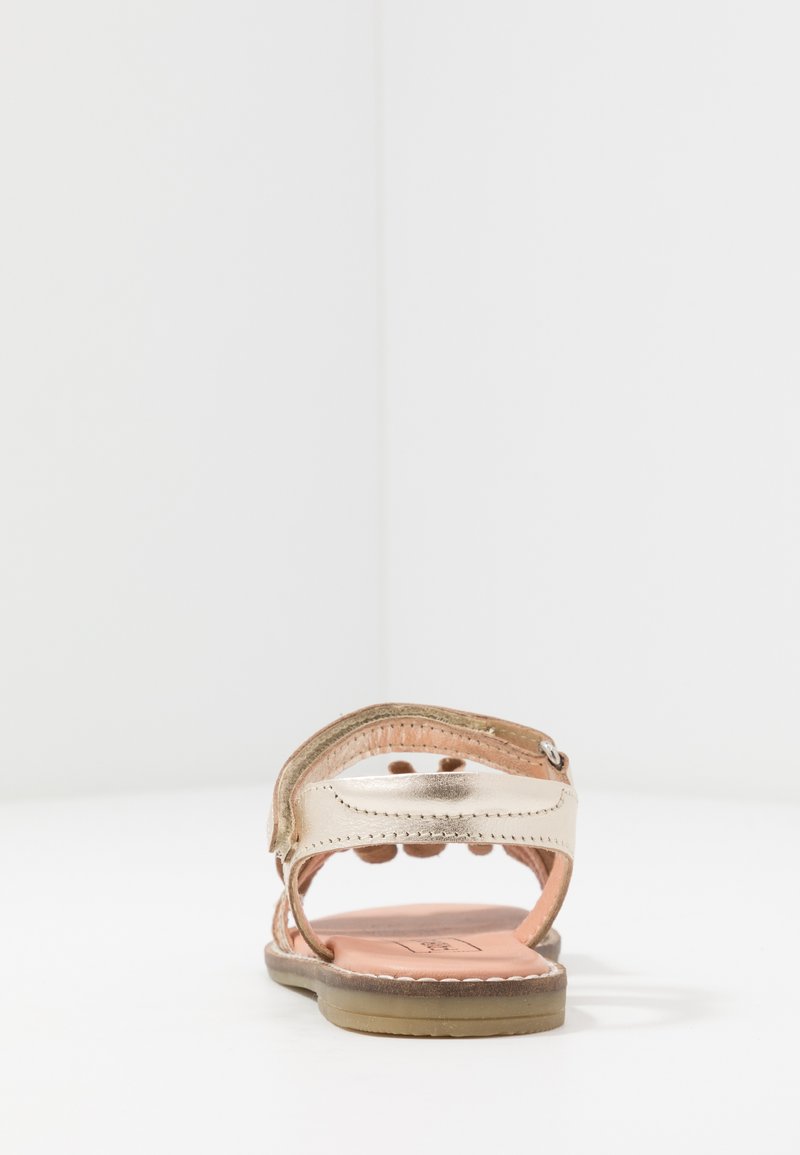 Friboo Friboo LEATHER - Sandals - gold Fabrik Onlineshop