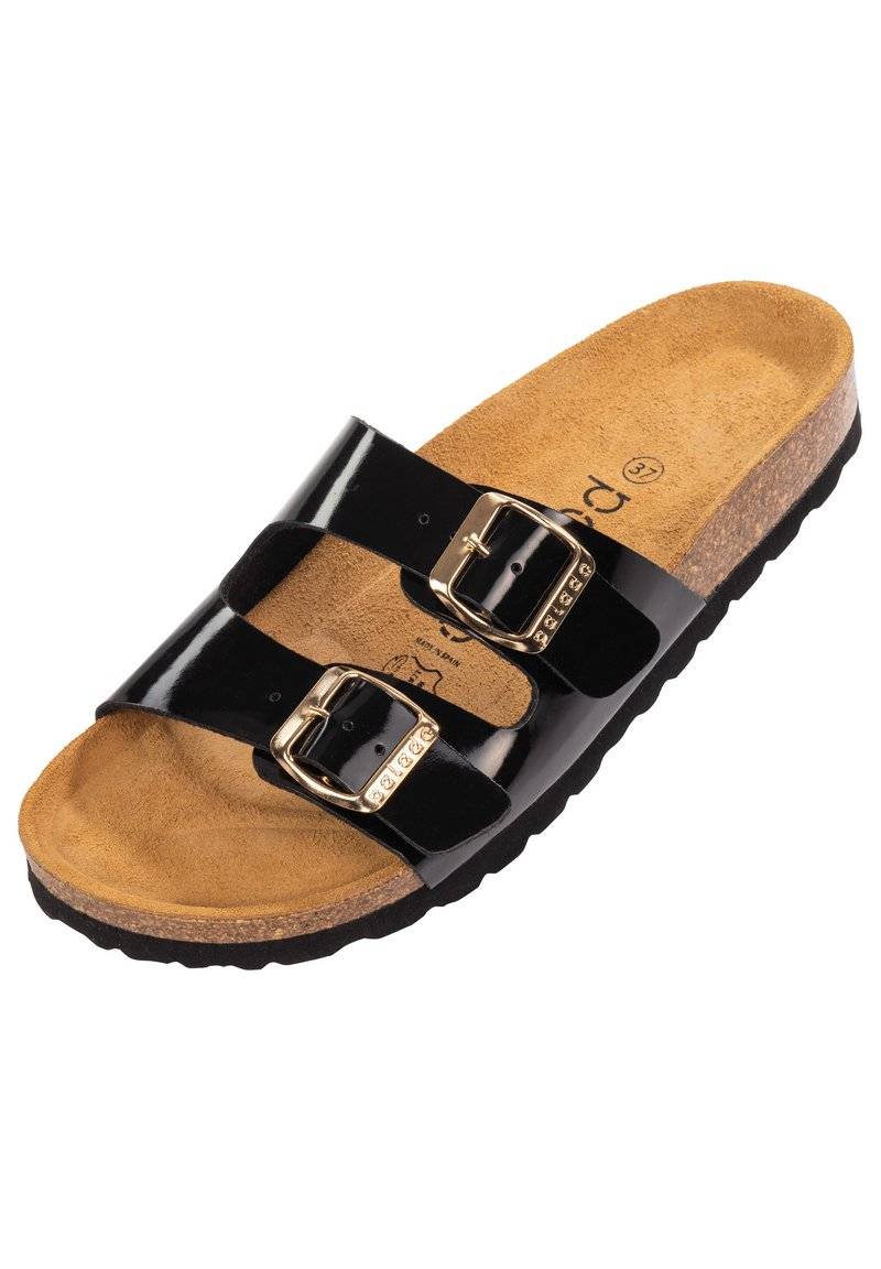 Palado Palado MILOS - Mules - lack schwarz Exklusivangebot