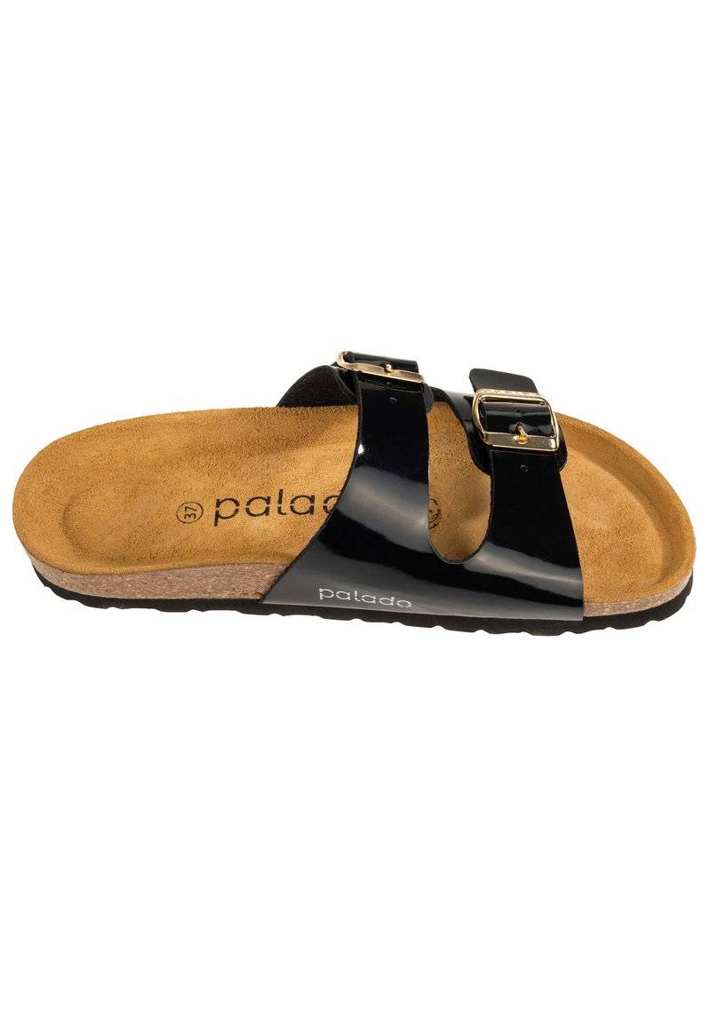 Palado Palado MILOS - Mules - lack schwarz Exklusivangebot