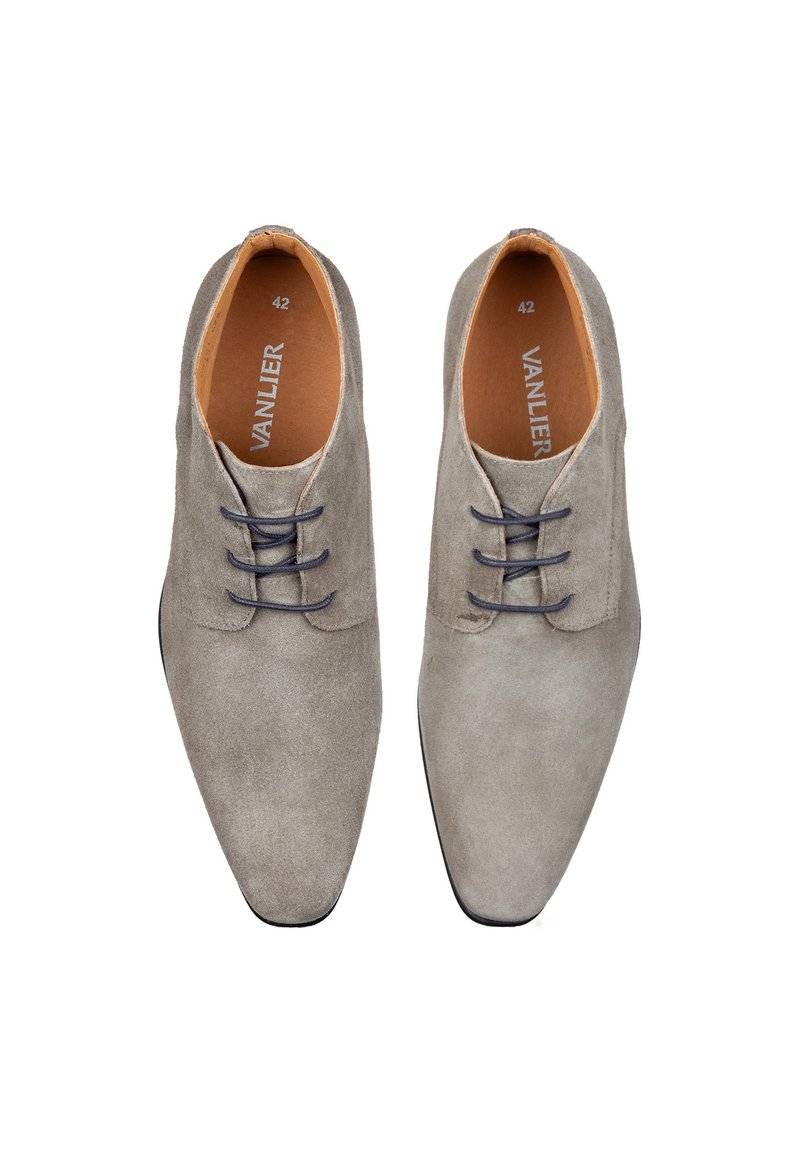Van Lier Van Lier Lace-up ankle boots - taupe Exklusive Angebote