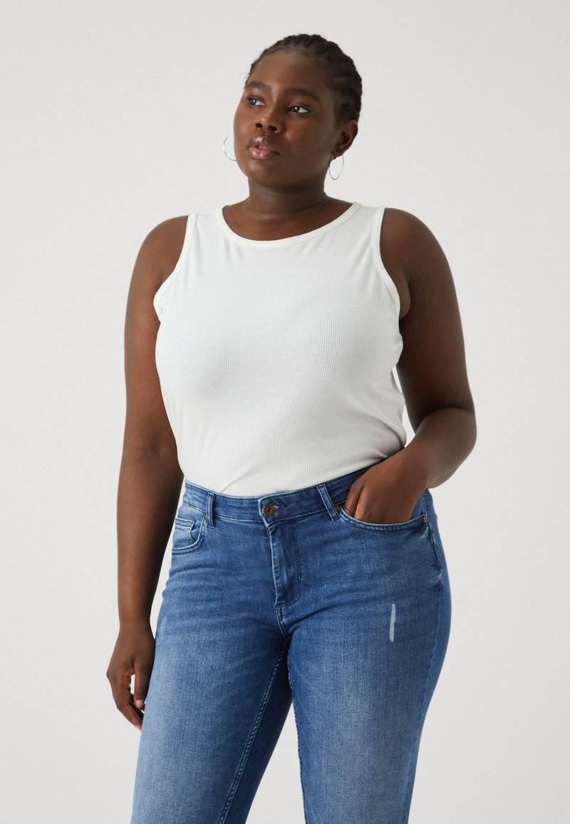 ONLY Carmakoma ONLY Carmakoma CARWILLY - Jeans Skinny Fit - medium blue denim Riesige Rabatte