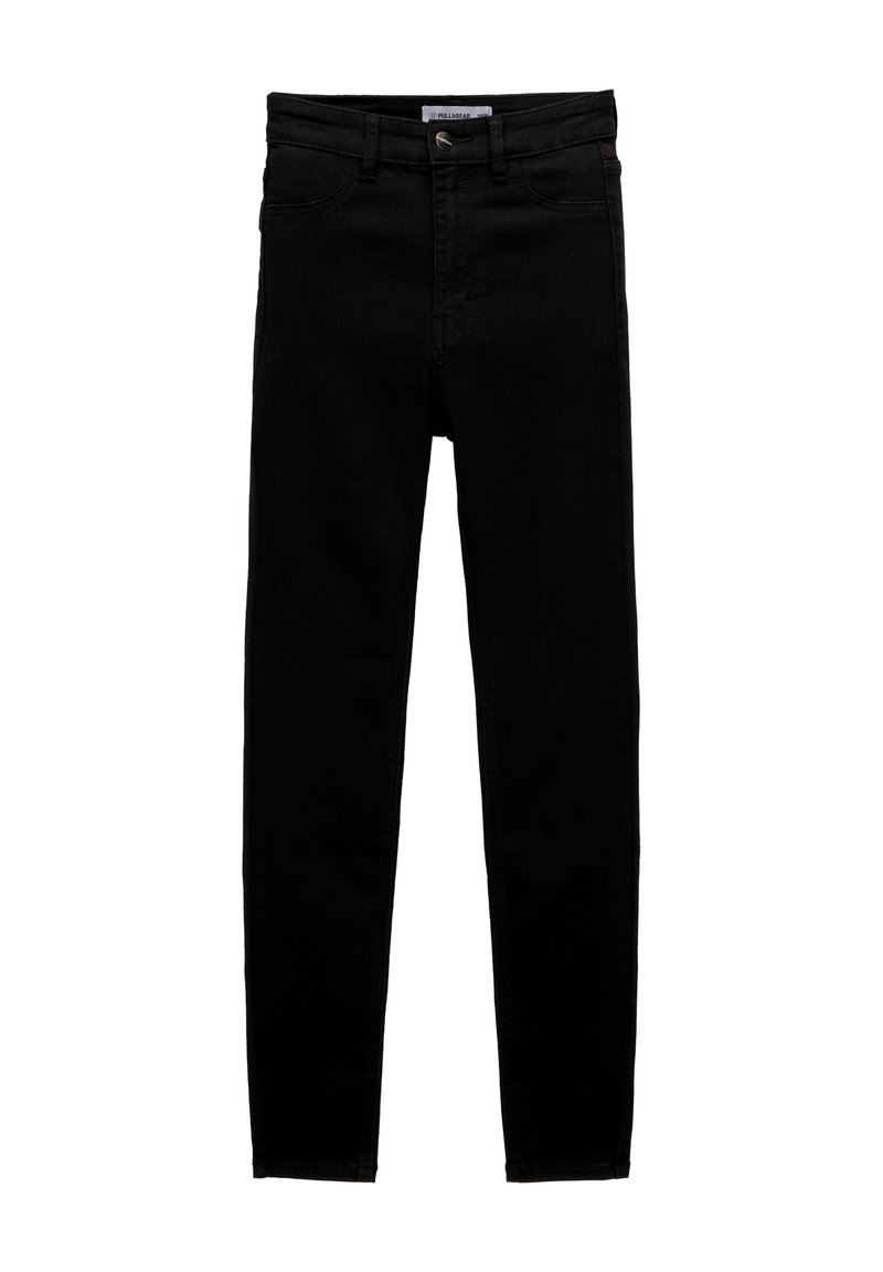 PULL&BEAR PULL&BEAR HIGH WAIST - Jeans Skinny Fit - black Speichern exportieren