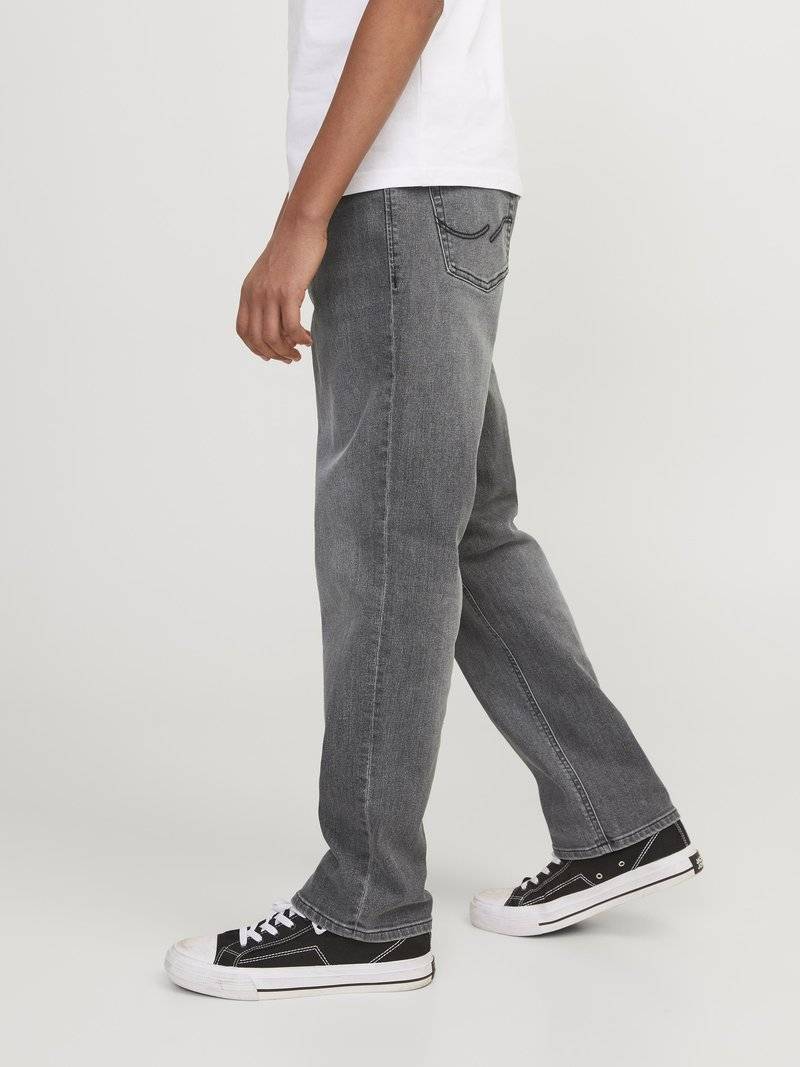 Jack & Jones Junior Jack & Jones Junior JJICLARK JJORIG - Straight leg jeans - grey denim Im Verkauf