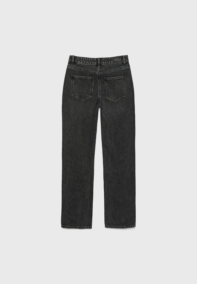 Stradivarius Stradivarius Straight leg jeans - dark grey 2025