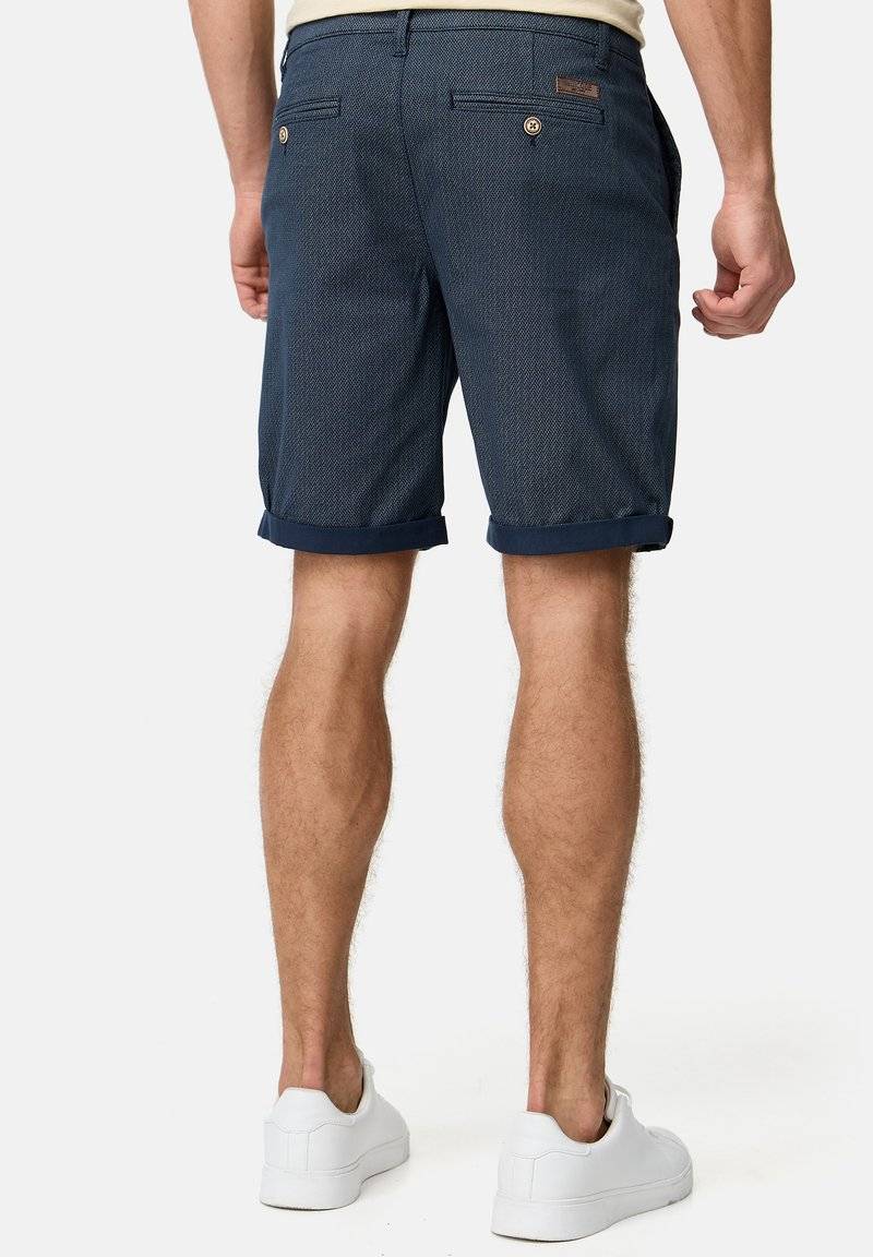 INDICODE JEANS INDICODE JEANS CUBA - Shorts - mottled blue Limitierter Zeitrabatt