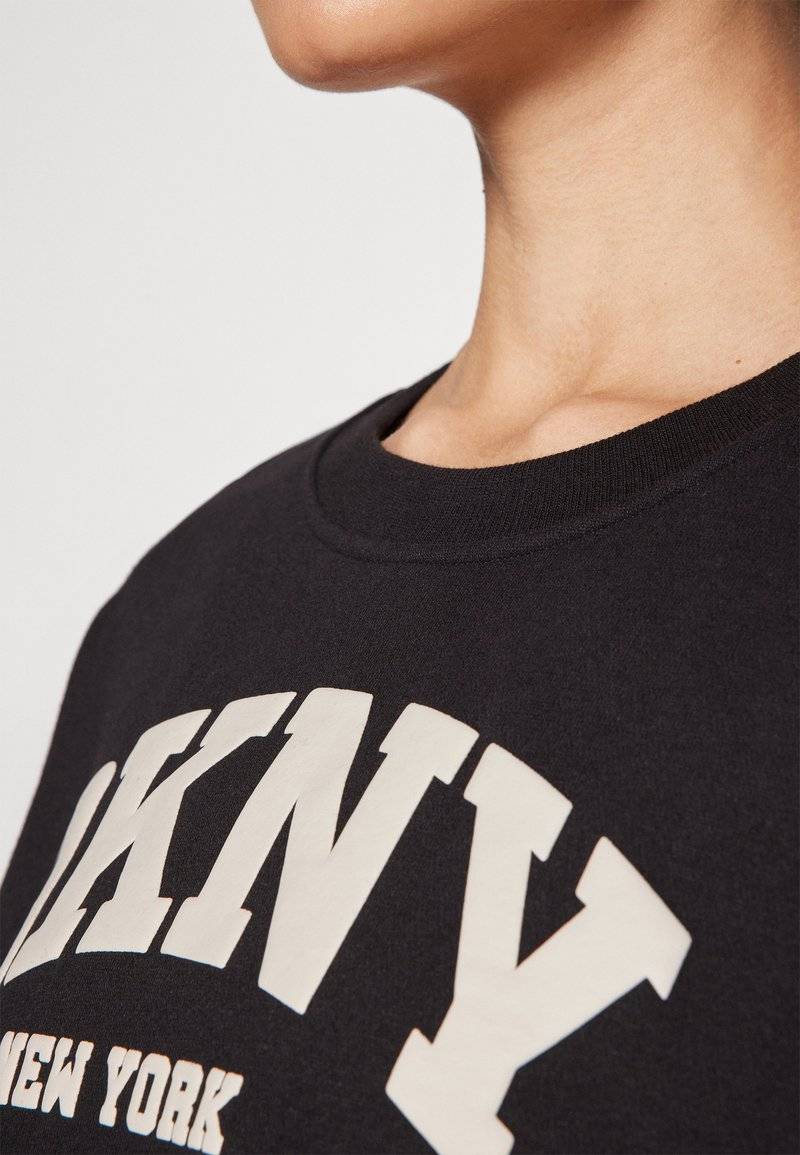 DKNY DKNY VARSITY PUFF LOGO SLEEVE - Sweatshirt Vatertagsangebot