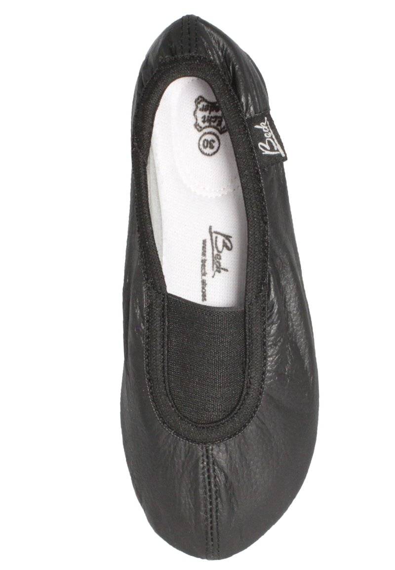 Beck Beck GYMNASTIK BASIC - Slippers - black Räumungsverkauf
